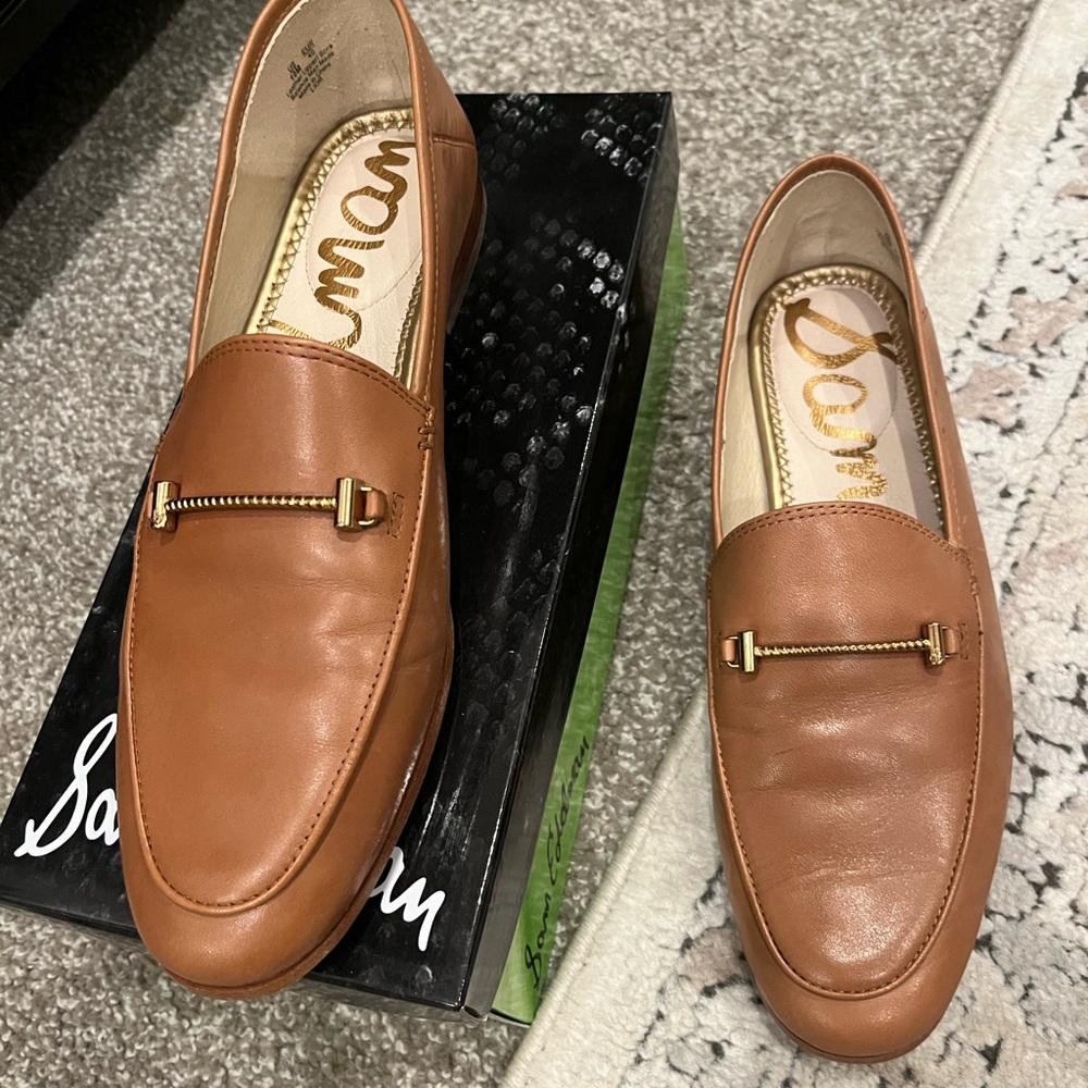 Sam Edelman Lior loafers in Saddle sz 10